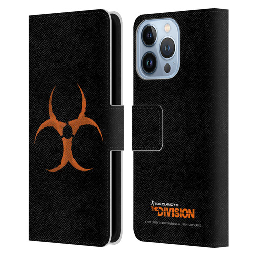 Tom Clancy's The Division Dark Zone Virus Leather Book Wallet Case Cover For Apple iPhone 13 Pro