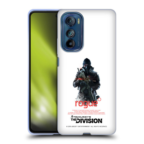 Tom Clancy's The Division Dark Zone Rouge 2 Soft Gel Case for Motorola Edge 30