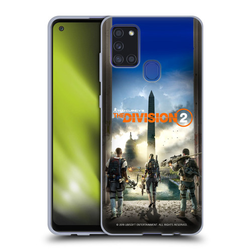 Tom Clancy's The Division 2 Characters Key Art Soft Gel Case for Samsung Galaxy A21s (2020)