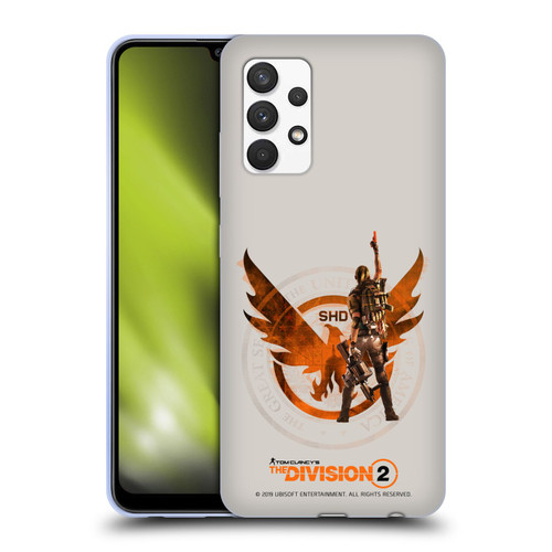 Tom Clancy's The Division 2 Characters Female Agent 2 Soft Gel Case for Samsung Galaxy A32 (2021)