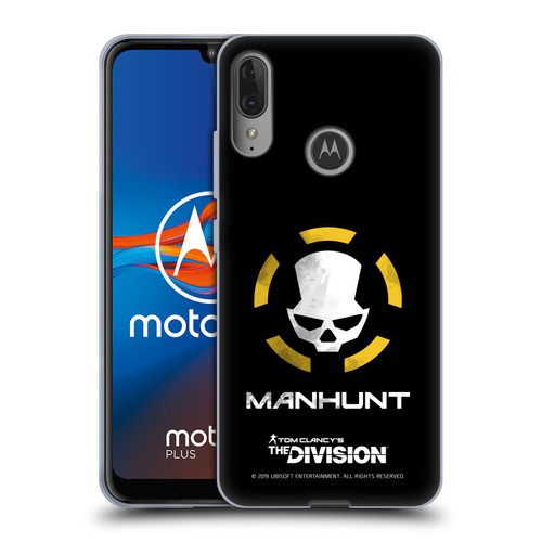 Tom Clancy's The Division Dark Zone Manhunt Logo Soft Gel Case for Motorola Moto E6 Plus