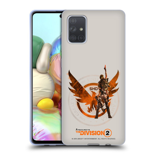 Tom Clancy's The Division 2 Characters Female Agent 2 Soft Gel Case for Samsung Galaxy A71 (2019)