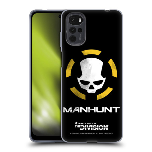 Tom Clancy's The Division Dark Zone Manhunt Logo Soft Gel Case for Motorola Moto G22