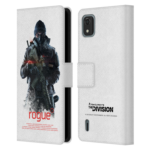 Tom Clancy's The Division Dark Zone Rouge 2 Leather Book Wallet Case Cover For Nokia C2 2nd Edition