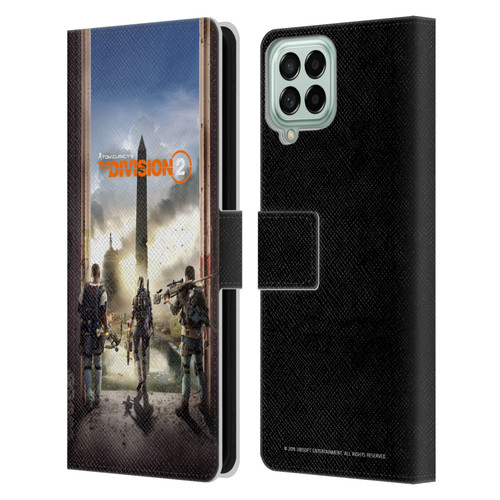 Tom Clancy's The Division 2 Characters Key Art Leather Book Wallet Case Cover For Samsung Galaxy M53 (2022)