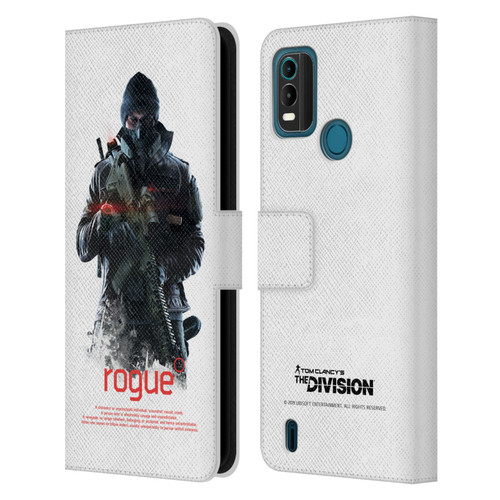 Tom Clancy's The Division Dark Zone Rouge 2 Leather Book Wallet Case Cover For Nokia G11 Plus