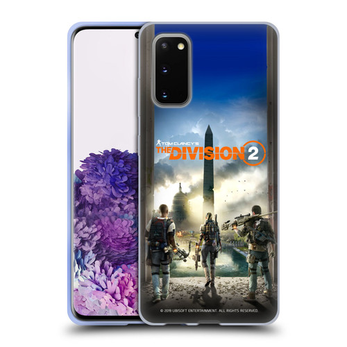 Tom Clancy's The Division 2 Characters Key Art Soft Gel Case for Samsung Galaxy S20 / S20 5G