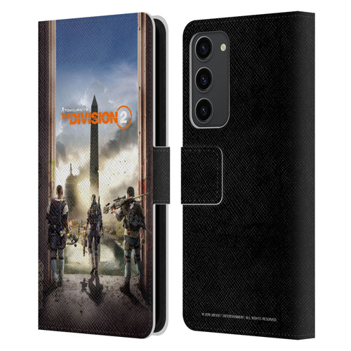 Tom Clancy's The Division 2 Characters Key Art Leather Book Wallet Case Cover For Samsung Galaxy S23+ 5G