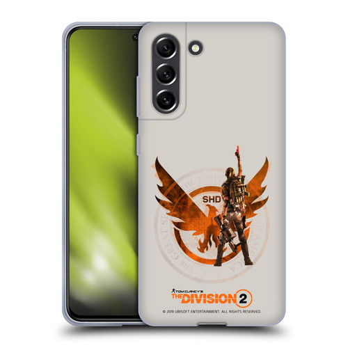 Tom Clancy's The Division 2 Characters Female Agent 2 Soft Gel Case for Samsung Galaxy S21 FE 5G