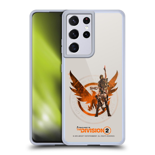 Tom Clancy's The Division 2 Characters Female Agent 2 Soft Gel Case for Samsung Galaxy S21 Ultra 5G