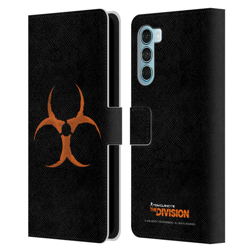 Tom Clancy's The Division Dark Zone Virus Leather Book Wallet Case Cover For Motorola Edge S30 / Moto G200 5G