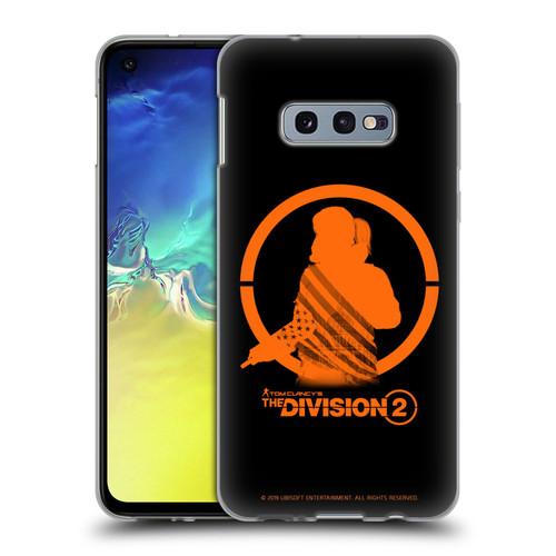 Tom Clancy's The Division 2 Characters Female Agent Soft Gel Case for Samsung Galaxy S10e