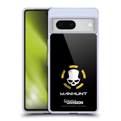 Tom Clancy's The Division Dark Zone Manhunt Logo Soft Gel Case for Google Pixel 7