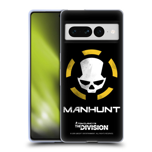 Tom Clancy's The Division Dark Zone Manhunt Logo Soft Gel Case for Google Pixel 7 Pro