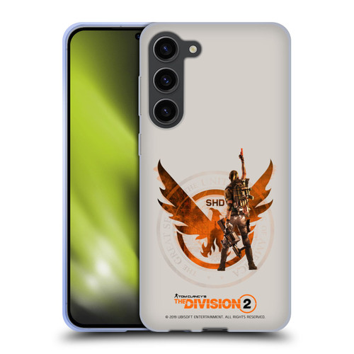 Tom Clancy's The Division 2 Characters Female Agent 2 Soft Gel Case for Samsung Galaxy S23+ 5G