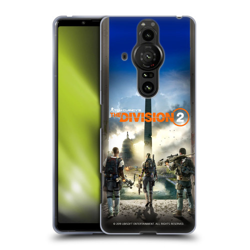 Tom Clancy's The Division 2 Characters Key Art Soft Gel Case for Sony Xperia Pro-I