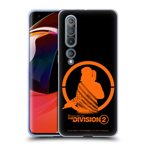 Tom Clancy's The Division 2 Characters Female Agent Soft Gel Case for Xiaomi Mi 10 5G / Mi 10 Pro 5G