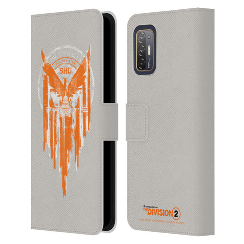 Tom Clancy's The Division 2 Key Art Phoenix Capitol Building Leather Book Wallet Case Cover For HTC Desire 21 Pro 5G