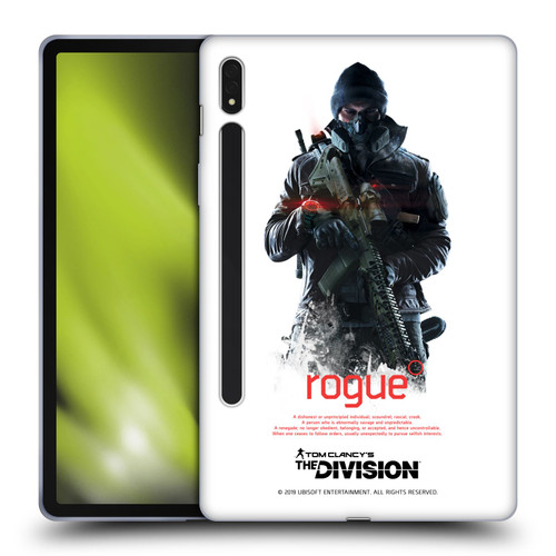 Tom Clancy's The Division Dark Zone Rouge 2 Soft Gel Case for Samsung Galaxy Tab S8