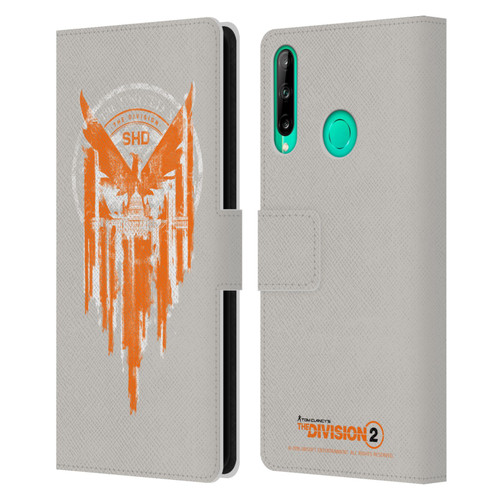 Tom Clancy's The Division 2 Key Art Phoenix Capitol Building Leather Book Wallet Case Cover For Huawei P40 lite E