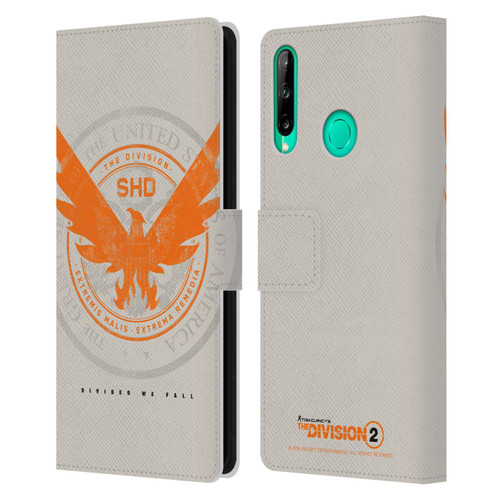 Tom Clancy's The Division 2 Key Art Phoenix US Seal Leather Book Wallet Case Cover For Huawei P40 lite E