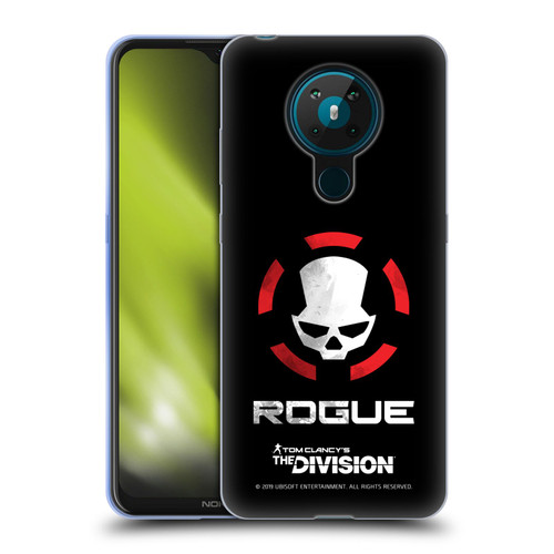 Tom Clancy's The Division Dark Zone Rouge Logo Soft Gel Case for Nokia 5.3