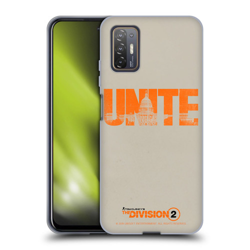 Tom Clancy's The Division 2 Key Art Unite Soft Gel Case for HTC Desire 21 Pro 5G