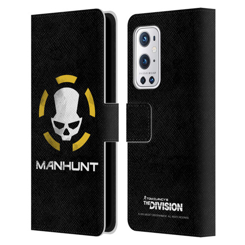 Tom Clancy's The Division Dark Zone Manhunt Logo Leather Book Wallet Case Cover For OnePlus 9 Pro