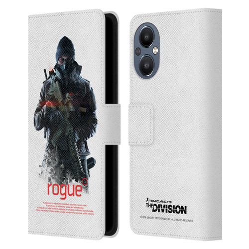 Tom Clancy's The Division Dark Zone Rouge 2 Leather Book Wallet Case Cover For OnePlus Nord N20 5G