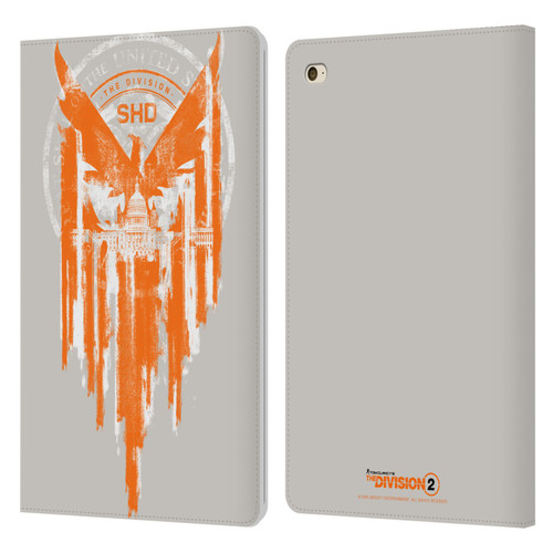 Tom Clancy's The Division 2 Key Art Phoenix Capitol Building Leather Book Wallet Case Cover For Apple iPad mini 4