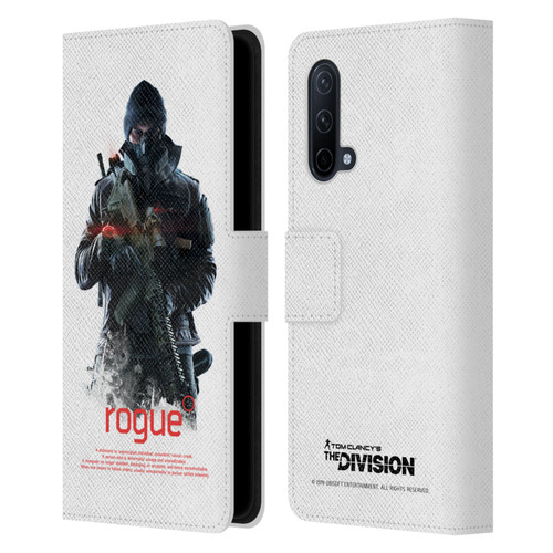 Tom Clancy's The Division Dark Zone Rouge 2 Leather Book Wallet Case Cover For OnePlus Nord CE 5G