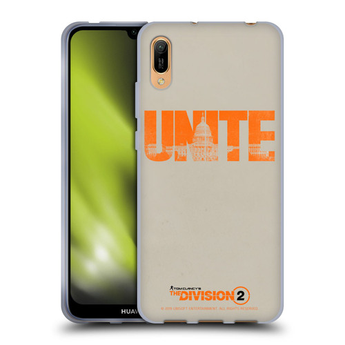 Tom Clancy's The Division 2 Key Art Unite Soft Gel Case for Huawei Y6 Pro (2019)