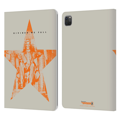 Tom Clancy's The Division 2 Key Art Lincoln Leather Book Wallet Case Cover For Apple iPad Pro 11 2020 / 2021 / 2022