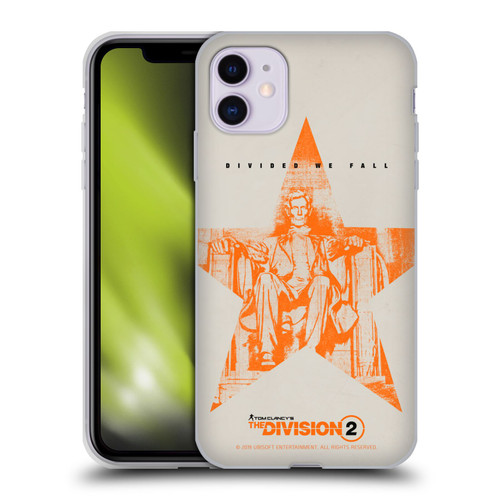 Tom Clancy's The Division 2 Key Art Lincoln Soft Gel Case for Apple iPhone 11