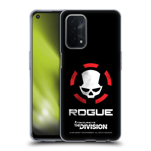 Tom Clancy's The Division Dark Zone Rouge Logo Soft Gel Case for OPPO A54 5G
