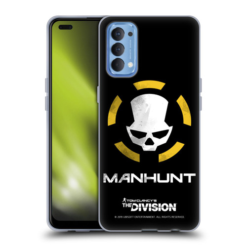 Tom Clancy's The Division Dark Zone Manhunt Logo Soft Gel Case for OPPO Reno 4 5G