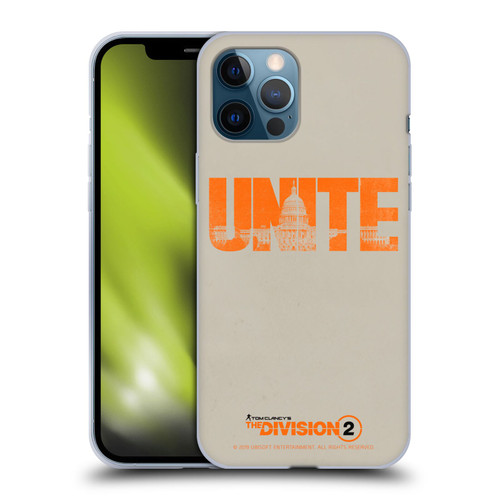 Tom Clancy's The Division 2 Key Art Unite Soft Gel Case for Apple iPhone 12 Pro Max