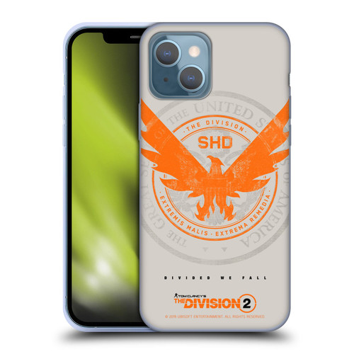 Tom Clancy's The Division 2 Key Art Phoenix US Seal Soft Gel Case for Apple iPhone 13