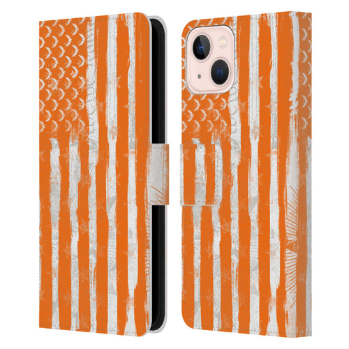 Tom Clancy's The Division 2 Key Art American Flag Leather Book Wallet Case Cover For Apple iPhone 13