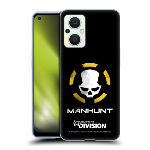 Tom Clancy's The Division Dark Zone Manhunt Logo Soft Gel Case for OPPO Reno8 Lite