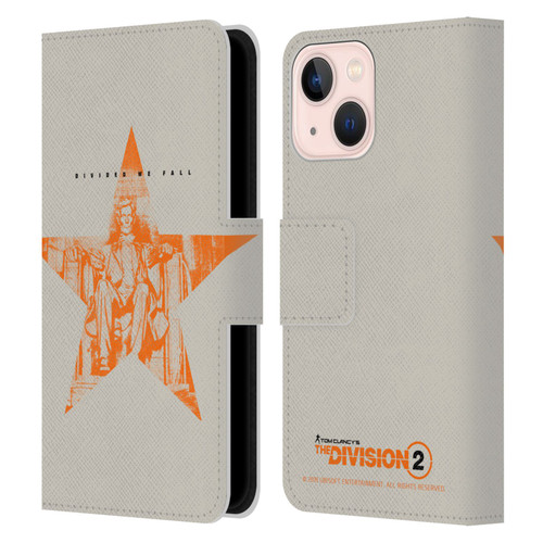 Tom Clancy's The Division 2 Key Art Lincoln Leather Book Wallet Case Cover For Apple iPhone 13 Mini