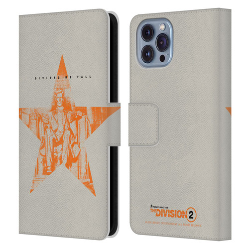 Tom Clancy's The Division 2 Key Art Lincoln Leather Book Wallet Case Cover For Apple iPhone 14