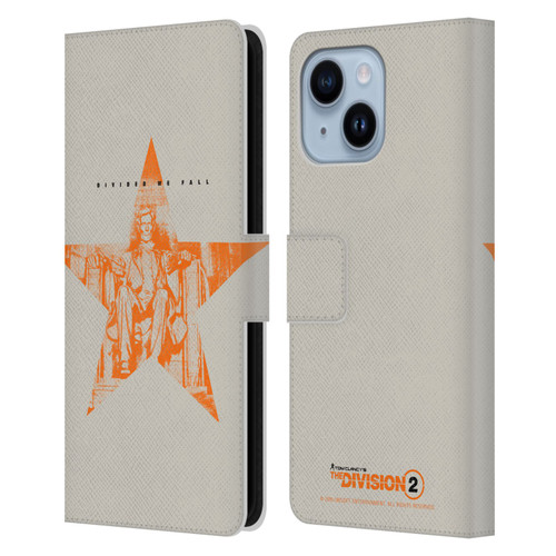 Tom Clancy's The Division 2 Key Art Lincoln Leather Book Wallet Case Cover For Apple iPhone 14 Plus