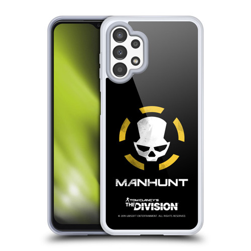 Tom Clancy's The Division Dark Zone Manhunt Logo Soft Gel Case for Samsung Galaxy A13 (2022)