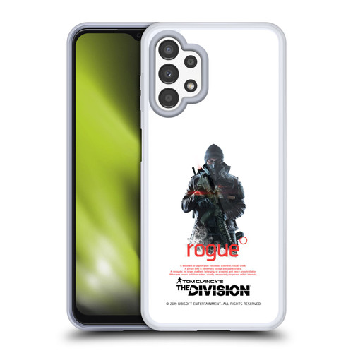 Tom Clancy's The Division Dark Zone Rouge 2 Soft Gel Case for Samsung Galaxy A13 (2022)