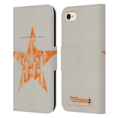 Tom Clancy's The Division 2 Key Art Lincoln Leather Book Wallet Case Cover For Apple iPhone 7 / 8 / SE 2020 & 2022