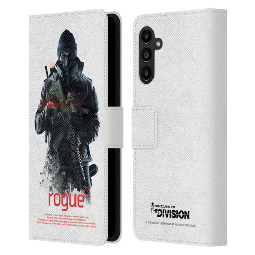 Tom Clancy's The Division Dark Zone Rouge 2 Leather Book Wallet Case Cover For Samsung Galaxy A13 5G (2021)