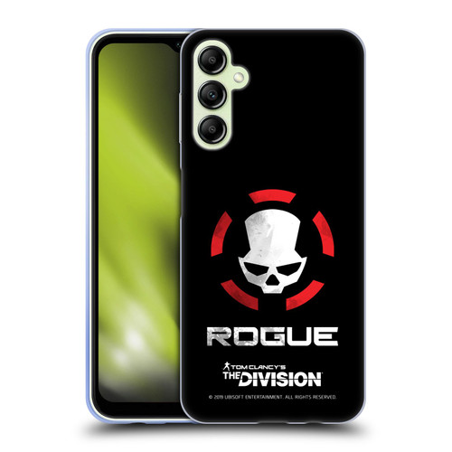 Tom Clancy's The Division Dark Zone Rouge Logo Soft Gel Case for Samsung Galaxy A14 5G