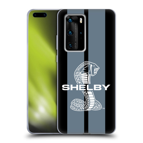 Shelby Car Graphics Gray Soft Gel Case for Huawei P40 Pro / P40 Pro Plus 5G