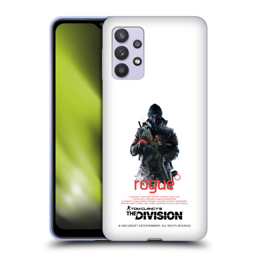 Tom Clancy's The Division Dark Zone Rouge 2 Soft Gel Case for Samsung Galaxy A32 5G / M32 5G (2021)